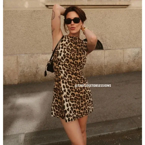 ZARA BLOGGER FAVE!!! A-Line Mini Dress NWT - Picture 11 of 16